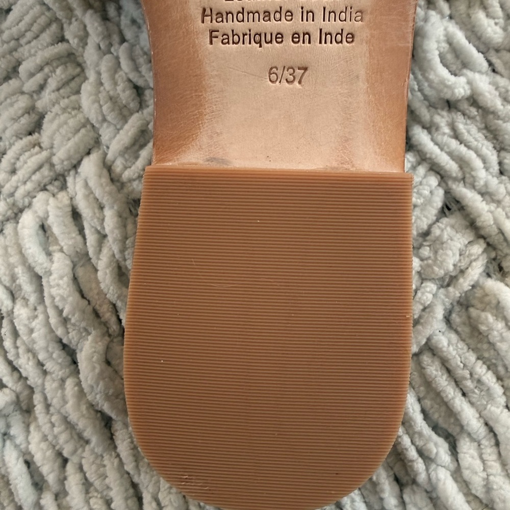 Jeffrey Campbell Cream Sequin Women's Sandals - Picture 3 of 3